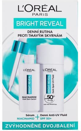 L'Oréal Paris Bright Reveal Dark Spot UV Fluid SPF50+ Geschenkset