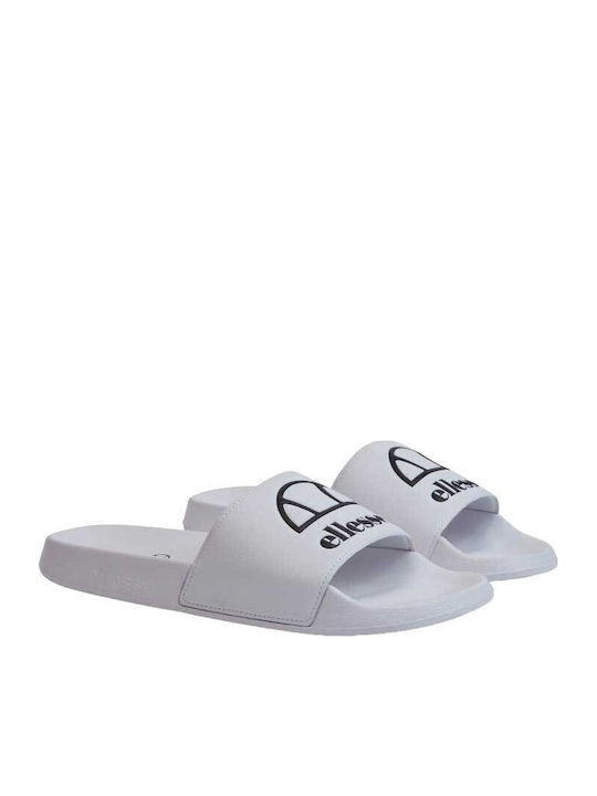 White Ellesse Sliders Mens Ellesse Men's Slides White SHVF0742-908