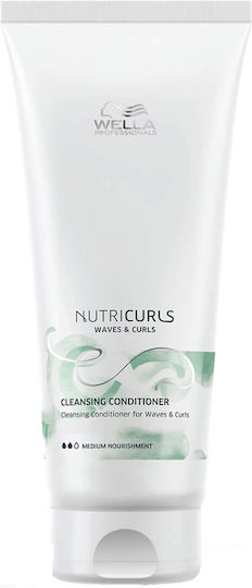 Wella Professionals Balsam Pentru Par Wella Professionals Nutricurls Waves & Curls Cleansing Par Cret Ondulat 250ml