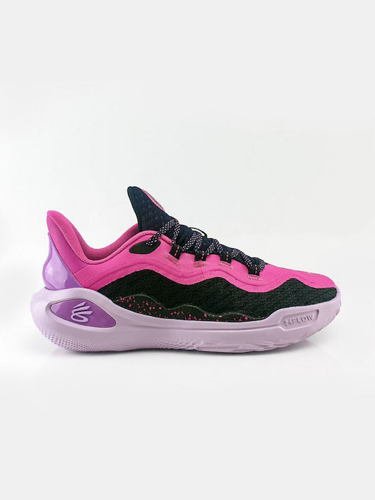 Under Armour Low Basketball Shoes Pink