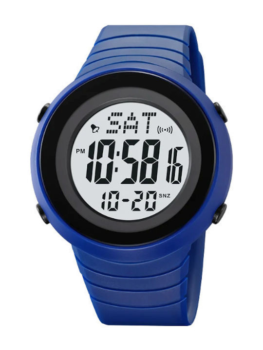 Skmei Ψηφιακό Ανδρικό Ρολόι 48mm Χρονογράφος Μπ...