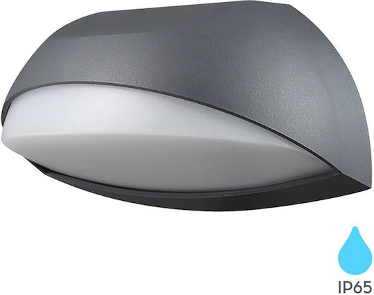 Braytron Plafonieră de Tavan Baie Gri cu LED Integrat