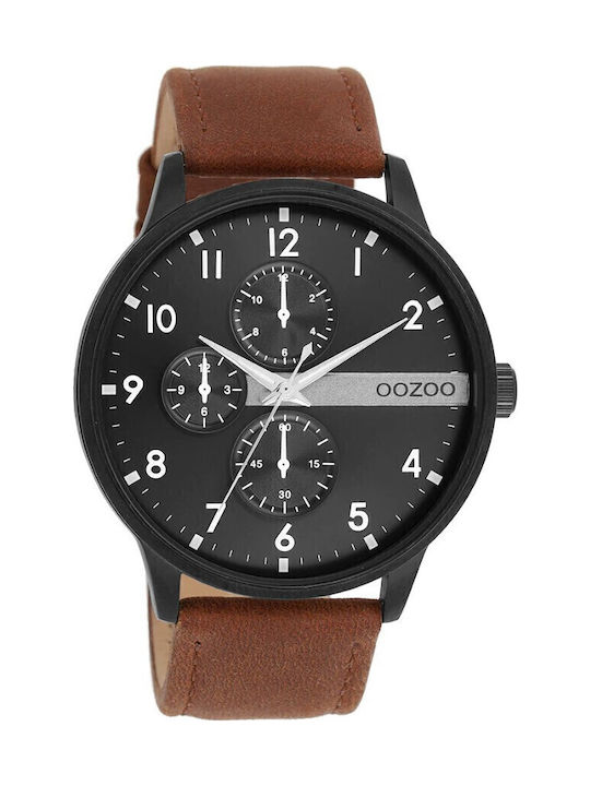 Oozoo Timepieces Ανδρικό Ρολόι 45mm Μπαταρίας μ...