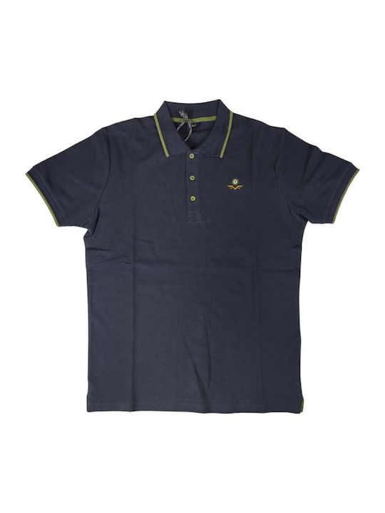 Polo Short Sleeve Blouse Blue