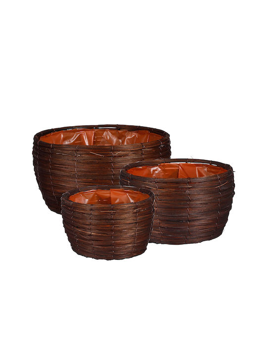 Edelman Pot Brown Set 3pcs