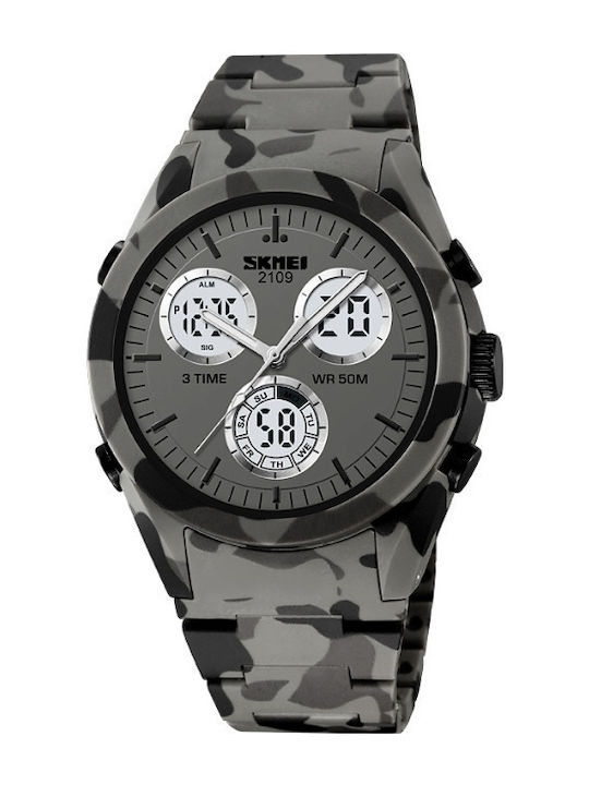 Skmei Analog/Digital Men's Watch 46mm Chronogra...