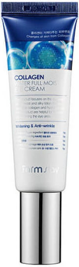 Farm Stay Collagen Water Full Moist Cremă de Ochi pentru Anti-îmbătrânire și Hidratare 50ml