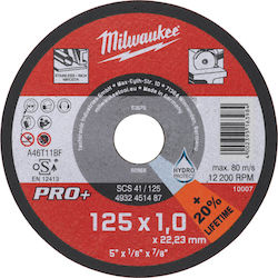 Milwaukee Λεπτού Cutting Disc Metal 1pcs