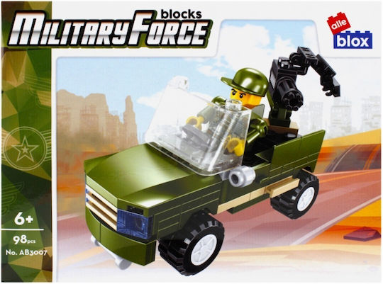 Alleblox Alleblox Bauklötze Military Force Für 6+ Jahre 98 Stück