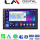 LM Digital Car-Audiosystem 2DIN (Bluetooth/USB/WiFi/GPS/Android-Auto) mit Touchscreen 7"