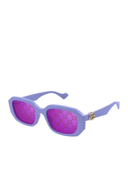 Gucci Women's Sunglasses with Purple Plastic Fr...