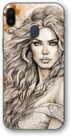 Pictura Fata de pictură Caz mobil 9683 Design colorat Samsung Galaxy M20
