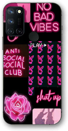 Fără vibrații rele Neon Mobile Case 9670 Design Colorat Realme 7i
