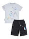 Sprint Kids Set with Shorts Summer 2pcs gri