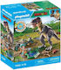 Playmobil Dinos T-Rex and Explorer with Motorcycle for 4-10 years old