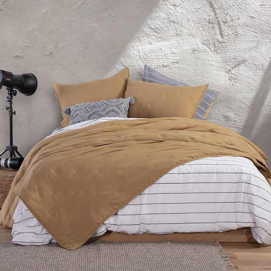 Nef-Nef Homeware Marven Halbdoppel Honig 180x240cm Nef-Nef Homeware Marven Halbdoppel Honig 180x240cm