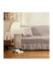 Borea Iris Four-Seater Sofa Throw 180x350cm Brown