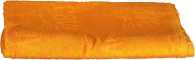 Roberto Cavalli Πετσέτα Θαλάσσης Βαμβακερή Πορτοκαλί