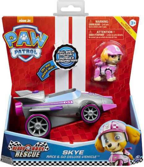 Spin Master Paw Patrol Skye Puppy Patrol Mașinuță Pull Back Pentru 3+ Ani