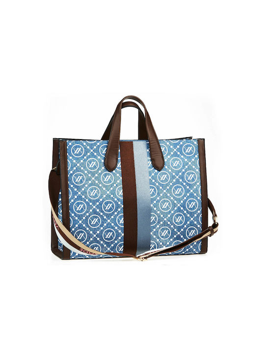 Verde Damen Tasche Hand Blau