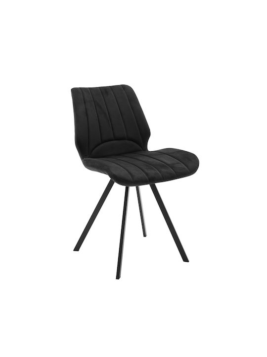 Sabia Stühle Speisesaal Black 1Stück 46x55x80cm