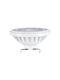 GloboStar Metallic Recessed Spot with Integrated LED and Cool White Light White 11x11cm. 1pcs