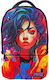 Must Team Art School Bag Backpack Elementary, Elementary Pop Girl 20Liters