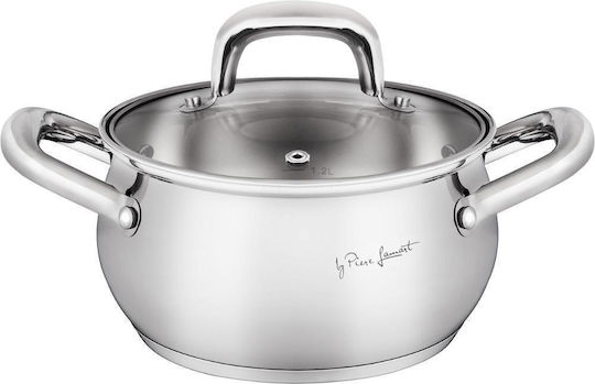 Lamart Deep Stainless Steel Pot 1.2lt / 16cm