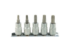 Geko Walnut with Torx Head and Socket 3/8'' T25 / T30 / T40 / T45 / T50