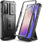 Tech-Protect Kevlar Back Cover Plastic / Silicone Durable Black (Galaxy A55)