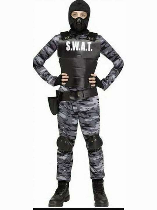 Carnival Kids Costume SWAT COMANDO