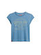 Superdry D1 Ovin Women's T-shirt Blue