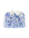 Kinder Rock aus Tüll Blumen Blau Abbie Snowdrop