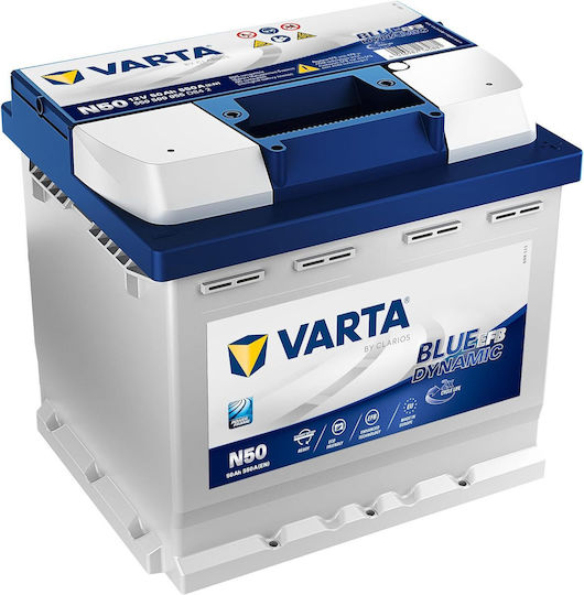 Varta Μπαταρία Αυτοκινήτου με Χωρητικότητα 50Ah και CCA 550A
