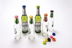 Zapcap Silikon Bierflaschenverschlüsse für Bier- und Softdrinkflaschen 6er Set