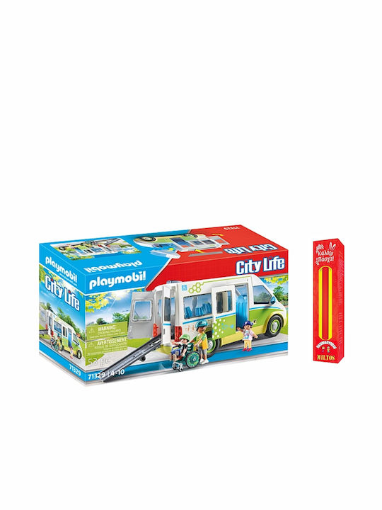 Playmobil Easter Candle City Life School Avenue for 4+ Years Playmobil