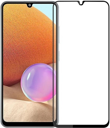5D 0.3mm Vollflächig gehärtetes Glas Schwarz (Galaxie A15)
