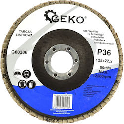 Geko Schleifscheibe P80 Aluminium και von Holz 125mm