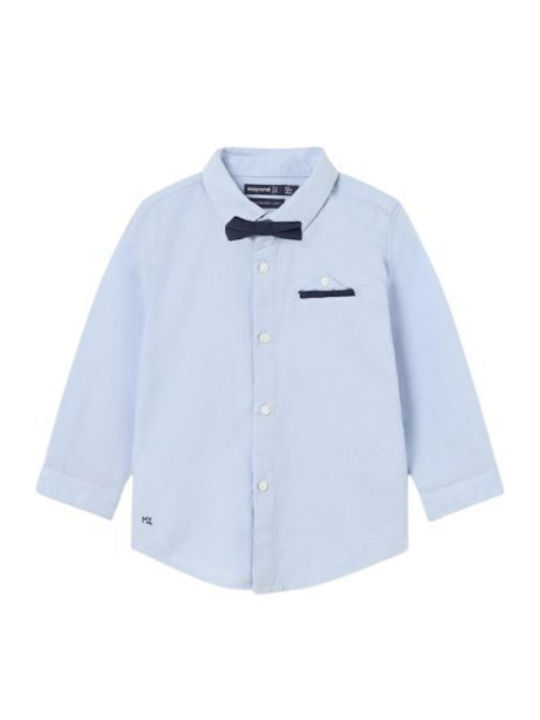 Mayoral Kids Shirt Light Blue