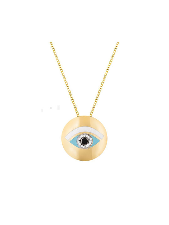 Ekan Necklace Eye with Diamond