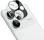 Kameraschutz Gehärtetes Glas Black für das Redmi Note 13 Pro+