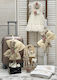 Makis Tselios Fashion Vintage Floral Baptism Set Pack