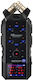 Zoom Recorder Stereo Ψηφιακός Φορητός Εγγραφέας Μπαταρίας/Ρεύματος για Εγγραφή σε Κάρτα Μνήμης με Διάρκεια Εγγραφής 10 Ώρες και Phantom Power