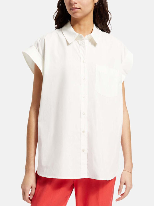 Scotch & Soda Γυναικείο Πουκάμισο White