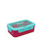 Diakakis Microwave Plastic Lunch Box Cyano-Fuchsia 1400ml