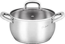 Lamart Deep Stainless Steel Pot 6lt / 24cm