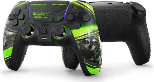 King Controller Team 141 Model 3 Ασύρματο Gamepad για PS5 Πράσινο