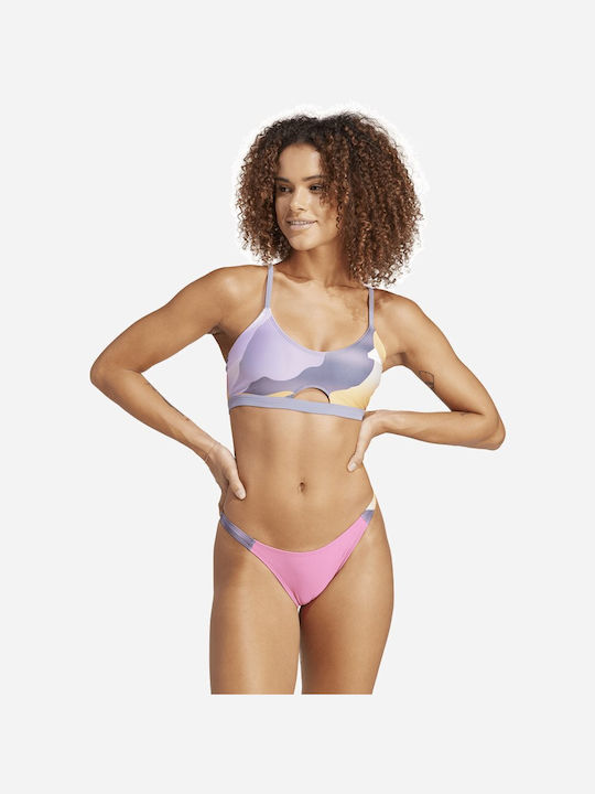 Adidas Bikini-Set mit Verstärkung Rosa