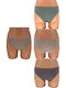 Women's Brazil 3Pack with Lace Gray