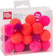Knorr Prandell Pom Pom Craft Red Set of 30pcs